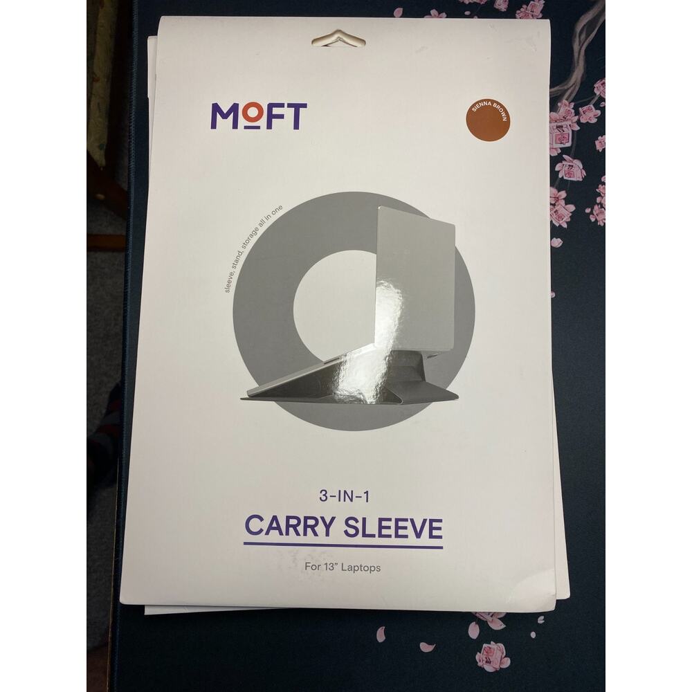 Lot of 7 MOFT 3-in-1 Laptop Carry Sleeve Stand 13" Sienna Brown NEW Sealed